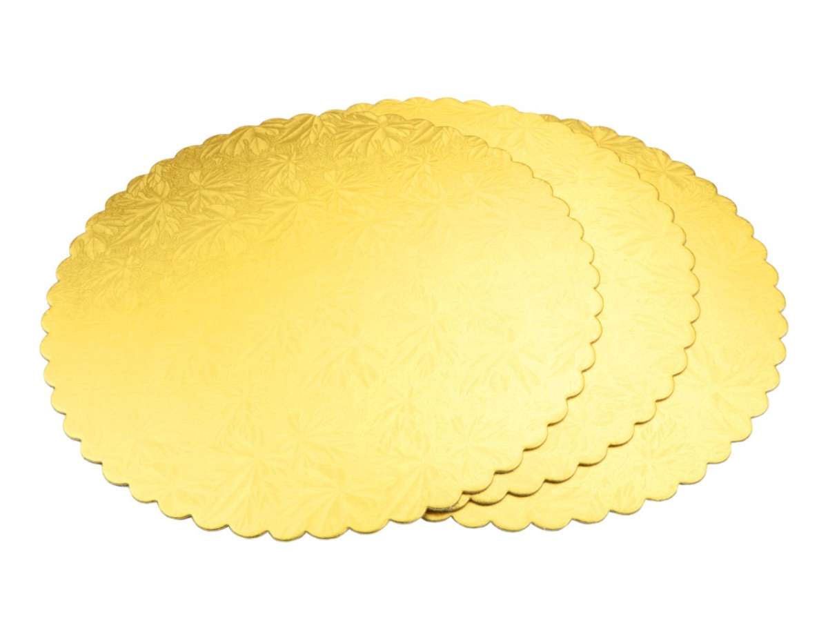 Pati-Versand Cakeboard Rund, Weiß, 30 Cm Durchmesser – Stabile Tortenunterlage Für Kuchen & Torten