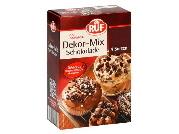RUF Dekor-Mix Schokolade 160g