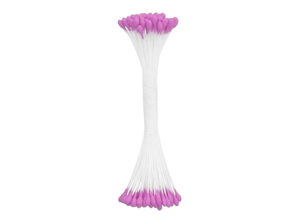 JEM Blütenpollen - lila matt - groß - 50 Stück