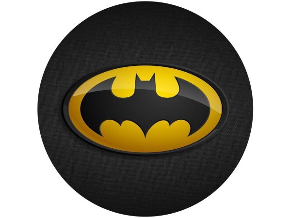 Tortenaufleger Batman Logo, rund 20cm