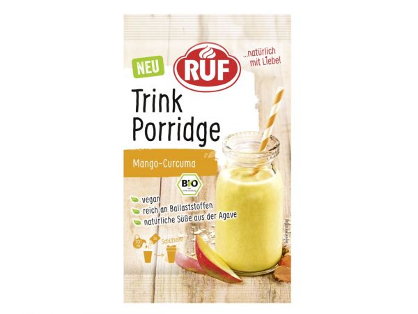 RUF Trink Porridge Mango Kurkuma 50g