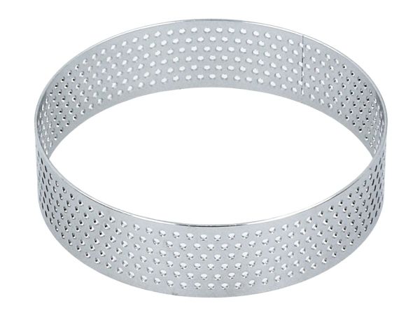 Tartelette-Ring perforiert 8x2cm 6er Set
