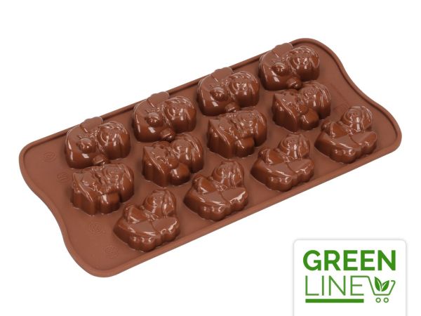 Silikon-Pralinenform Choco Angels