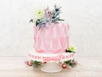 Origami-Cake Schablone Triangle 2er Set