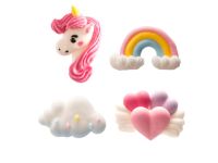 Zuckerdekor Einhorn 8 Stück