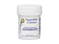 Sugarflair Puderfarbe Superwhite Extra Weiß 20g