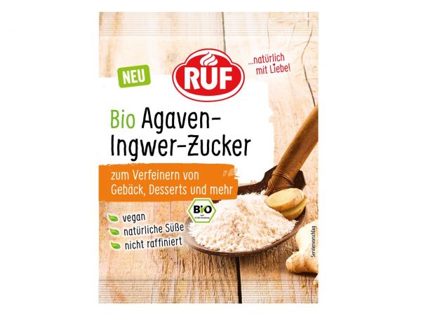 RUF Bio Agavenzucker mit Ingwer 10g
