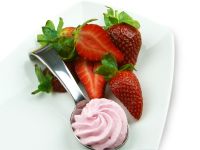 Sahnestand Erdbeere vegan 150g