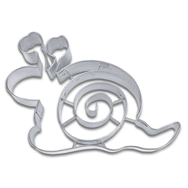 Städter - Ausstecher mit Prägung - Schnecke - ca. 10 cm