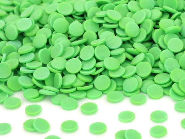 Streudekor Konfetti groß mintgrün 80g