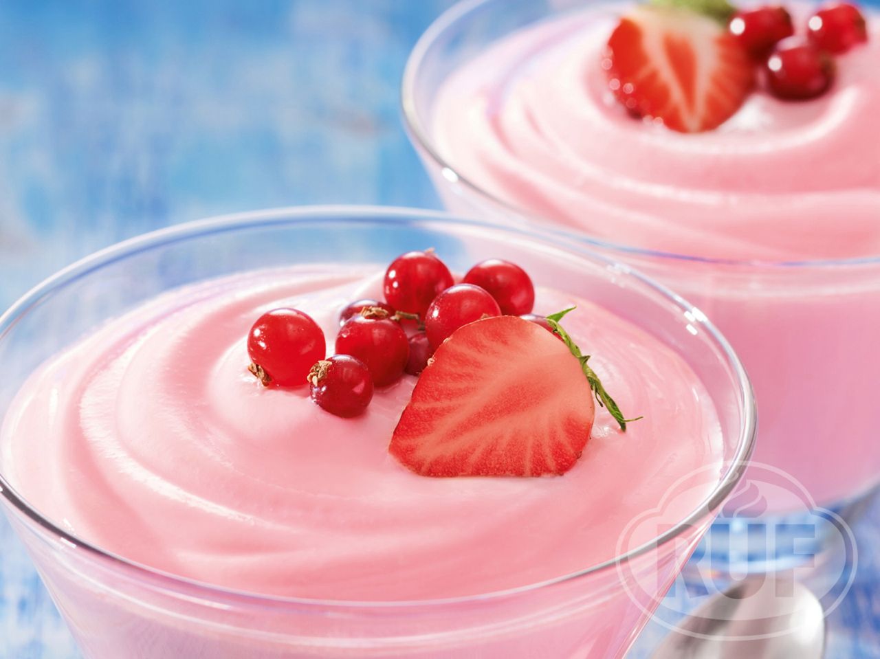 RUF Quark Dessert Erdbeer 55g | Fruchtige Desserts | Backfun