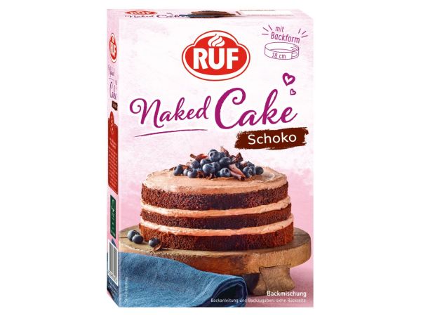 RUF Naked Cake Schoko 300g
