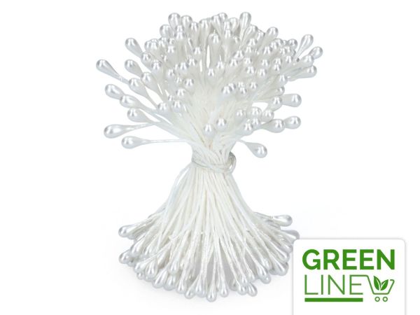 Staubblüten weiß 120 Stück GREENLINE