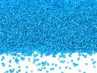 Mini-Perlen blau 100g