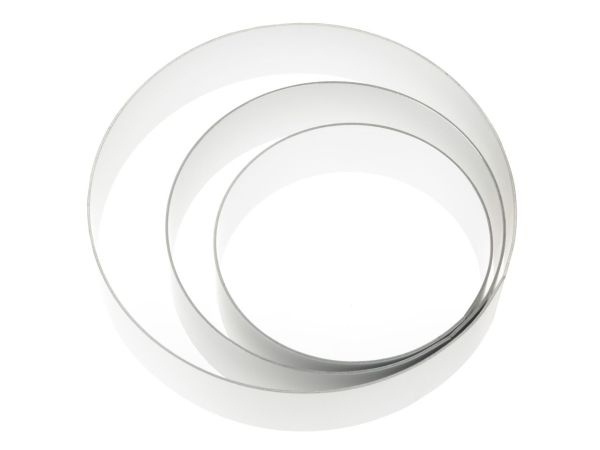 Tortenringe rund 18, 24, 28cm, Höhe: 60mm
