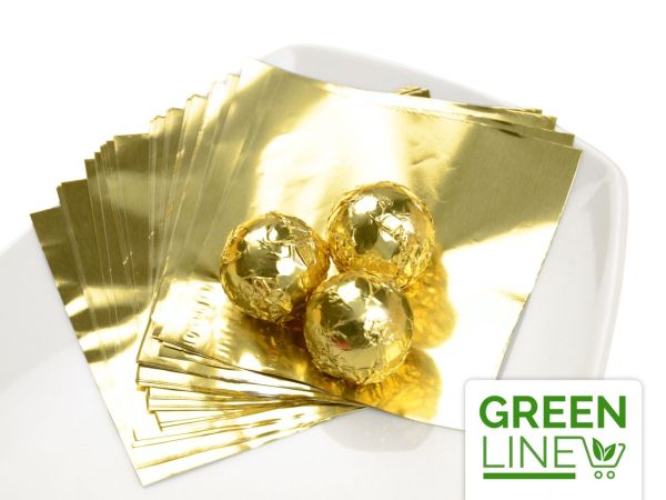 Wickelfolie gold 50 Blatt