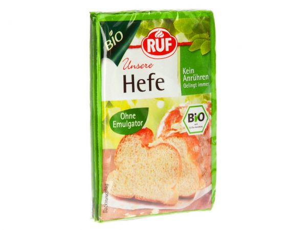 RUF Bio Hefe 3er Pack 3x9g