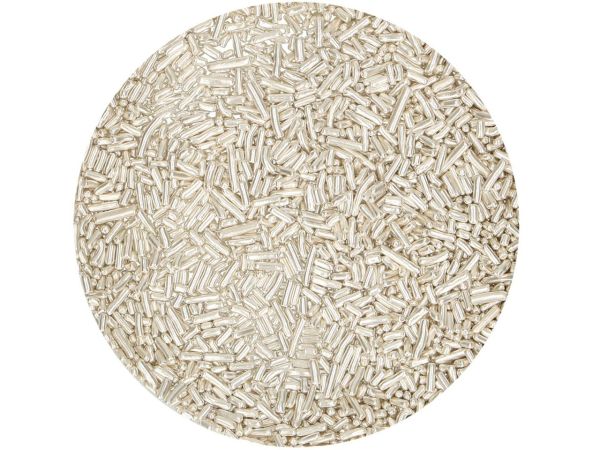 FunCakes Zuckerstreusel Metallic Silber 80g
