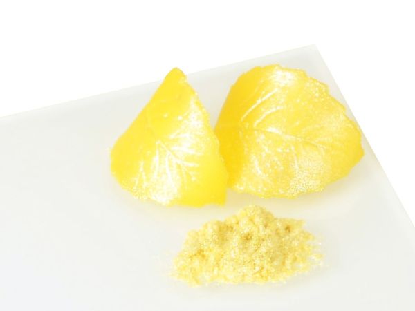 Lebensmittelfarbe Metallic Gelb 10g