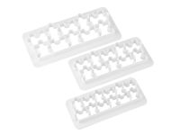 Geometrischer Multiausstecher Puzzle 3er