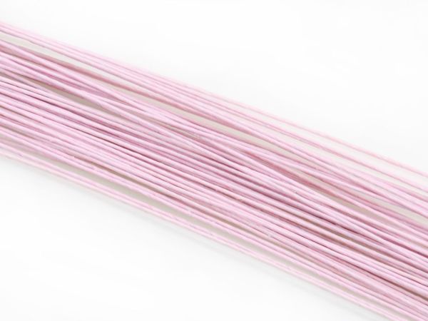 Blumendraht rosa 20G 50 Stück