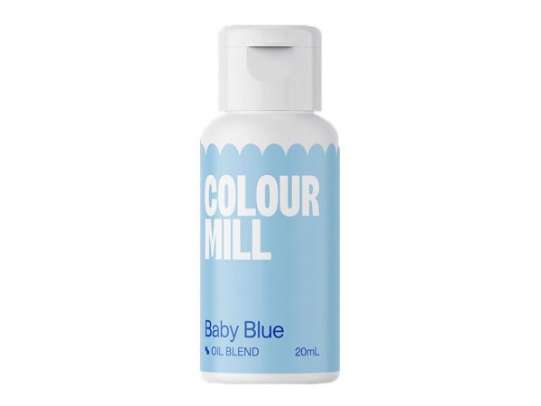 Lebensmittelfarbe öllöslich Baby Blue 20ml