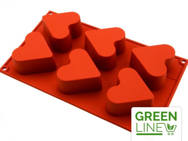 Silikonform klein Herz