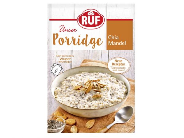 RUF Porridge Chia Mandel 65g