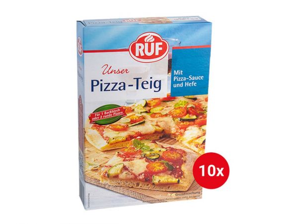 10x RUF Pizza-Teig 315g