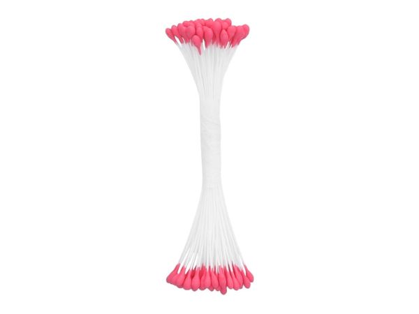 JEM Blütenpollen - pink matt - groß - 50 Stück