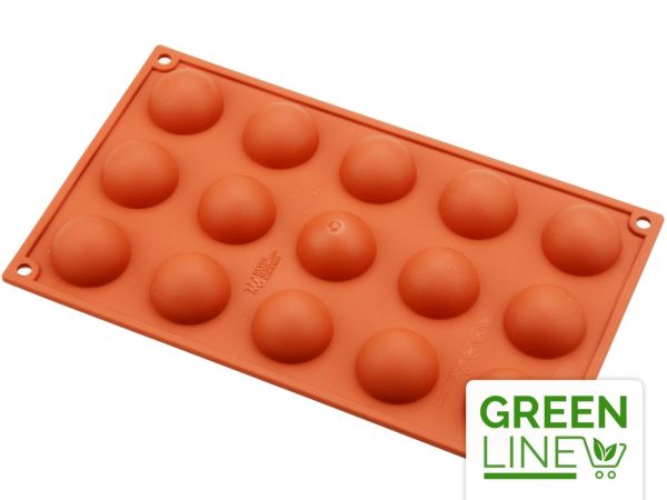 Silikonform klein Halbkugel 40mm