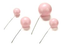 Bubbles Einstecker rosa 4 Stück