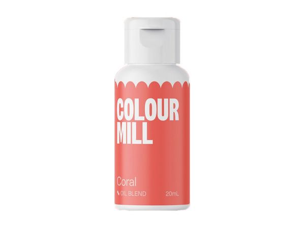 Lebensmittelfarbe öllöslich Coral 20ml