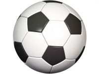 Tortenaufleger Fußball rund 20cm