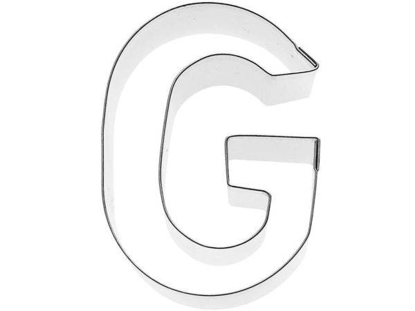 Ausstechform Buchstabe G 6cm