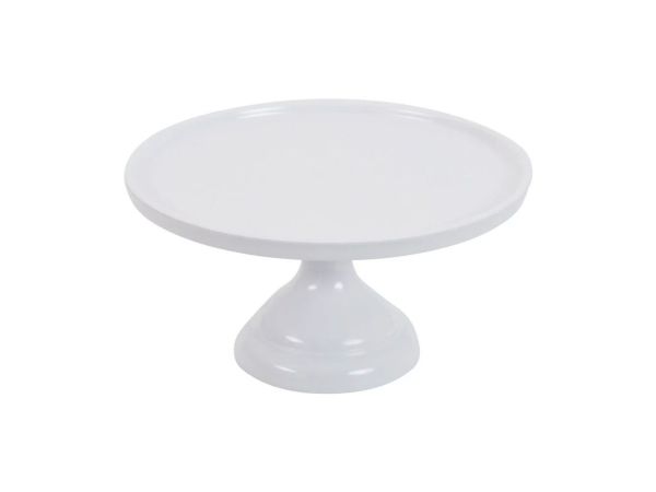 Tortenständer Modern Style 23,5cm weiß