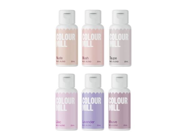 Lebensmittelfarbe öllöslich Bridal 6er Set