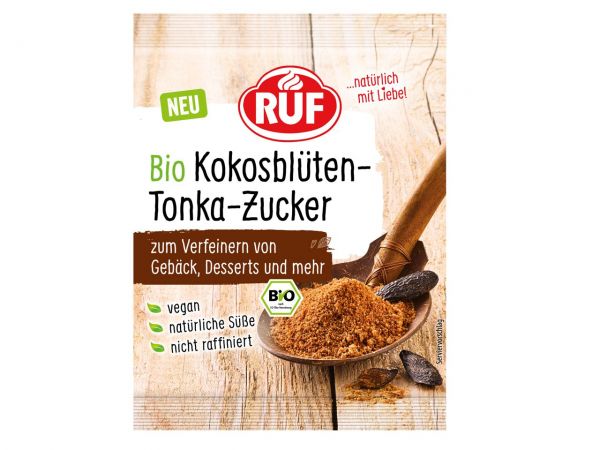 RUF Bio Kokosblütenzucker mit Tonka 10g