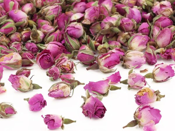 Rosenknospen purpur, natur 40g