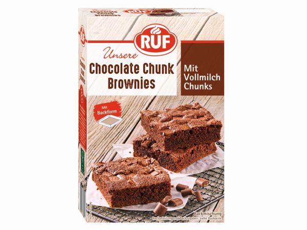 RUF Chocolate Chunk Brownies 410g