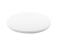Cakeboard rund 36cm weiß