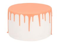 Cake Drip Glasur Pastel Orange 250g