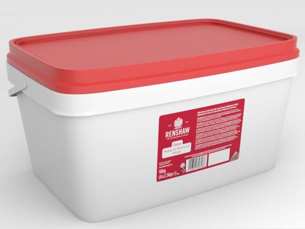 Renshaw Rollfondant Extra, weiß 10kg (4x2,5kg)