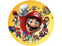 Tortenaufleger Super Mario, rund 20cm