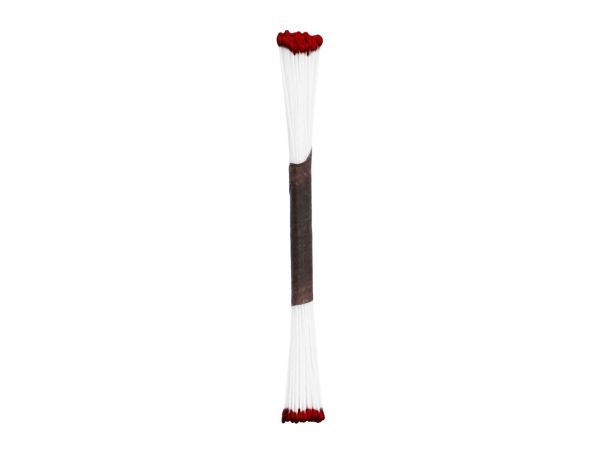 JEM Blütenpollen - bordeauxrot matt - fein - 50 Stück