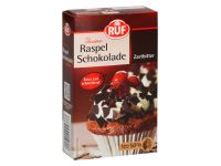 RUF Raspel Schokolade Zartbitter 100g