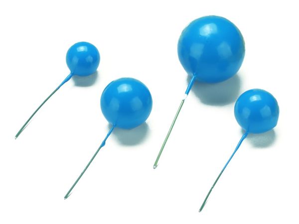 Bubbles Einstecker royalblau 4 Stück