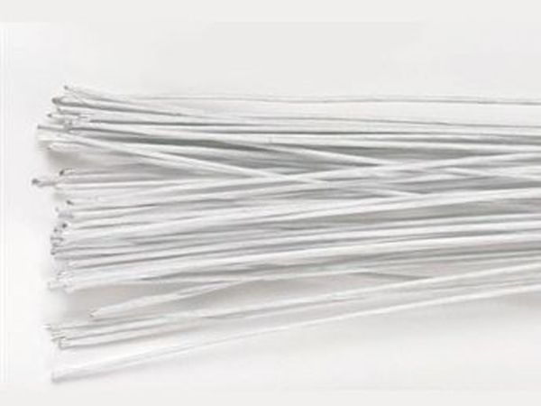 Culpitt Blumendraht Weiß 50 Stück 28 gauge