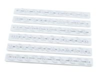 Buchstaben-Ausstecher Set Kunststoff