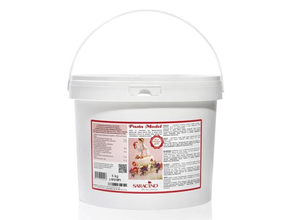 Saracino Modellierfondant Pasta Model weiß 5kg